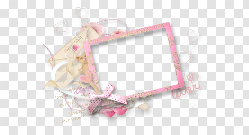 Picture Frame - Petal - Sweet Pink Border Transparent PNG