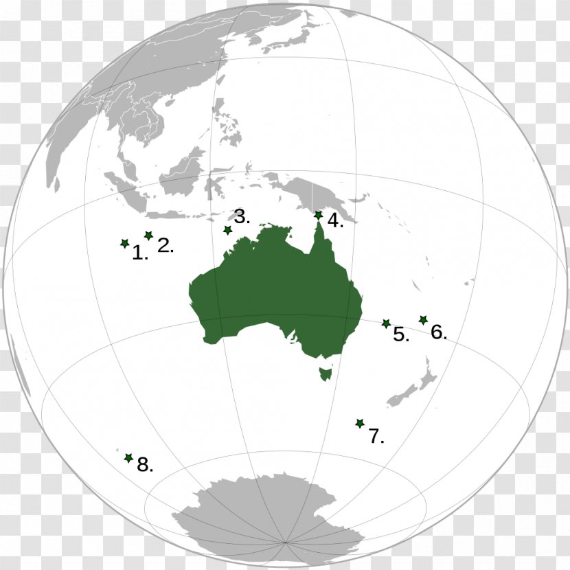 Mainland Australia Sahul Shelf Map Projection Australian Antarctic Territory - World - Green Island Transparent PNG