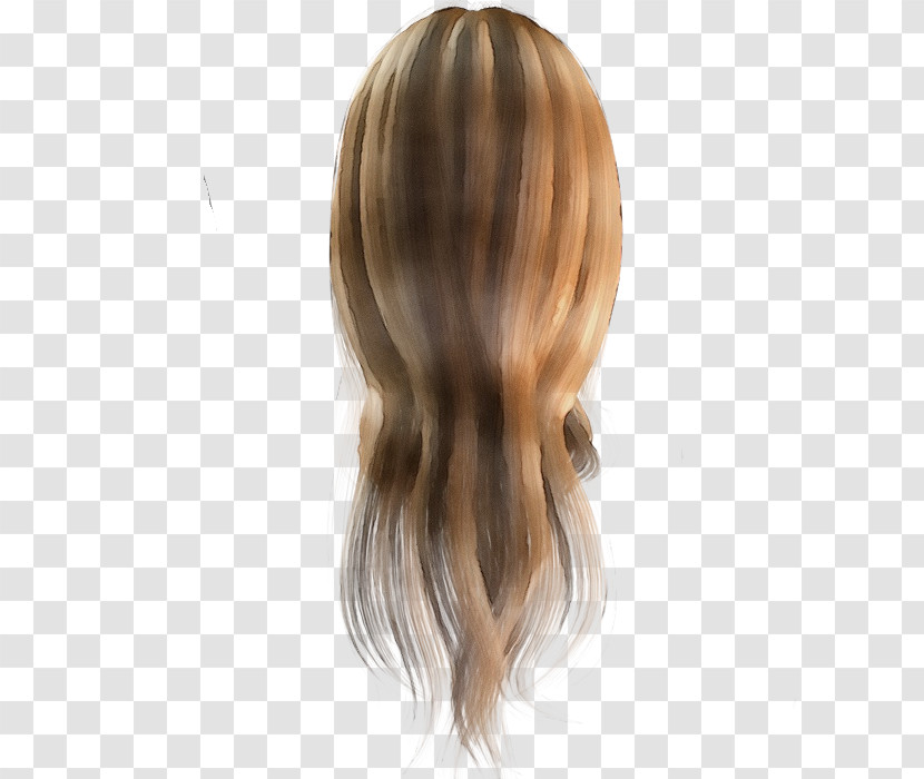 Hair Hairstyle Wig Blond Brown Transparent PNG