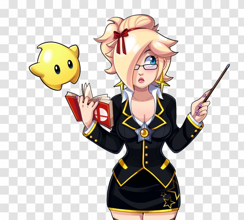 Rosalina Fan Art - Fiction - Painting Transparent PNG