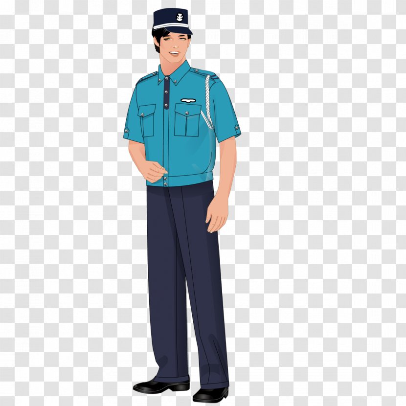 T-shirt Uniform Clothing Crew Neck - Job - Happy Security Transparent PNG