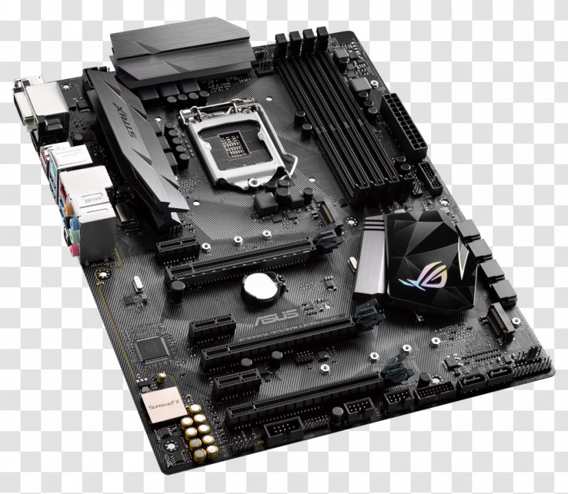 Intel ASUS ROG STRIX Z270H GAMING LGA 1151 Motherboard Republic Of Gamers - Electronics Transparent PNG