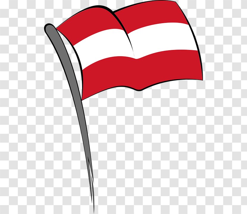 Flag Of Austria Fahne Clip Art - Area Transparent PNG