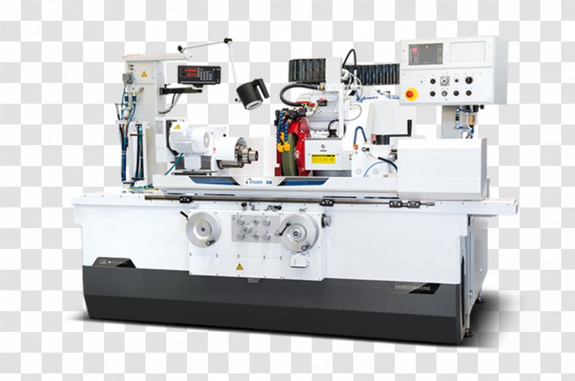 Cylindrical Grinder Fritz Studer AG Hrotová Bruska United Grinding Group - Computer Numerical Control - Machining Transparent PNG