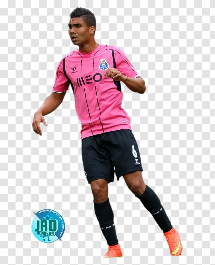 Casemiro Brazil National Football Team FC Porto Soccer Player Jersey Transparent PNG