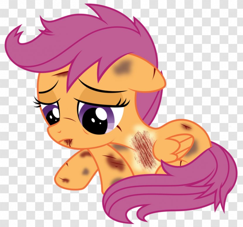 Scootaloo Apple Bloom Pony Sweetie Belle Art - Cartoon - Think Of Question Mark Face Transparent PNG