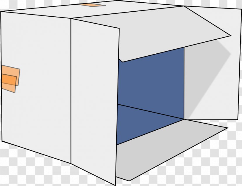 Paper Cardboard Box - Drawing Transparent PNG