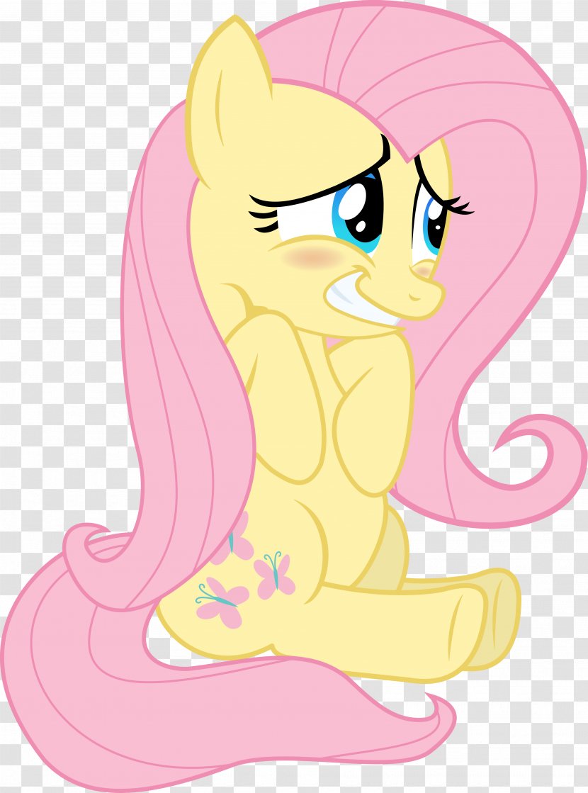 Fluttershy My Little Pony Drawing - Tree Transparent PNG