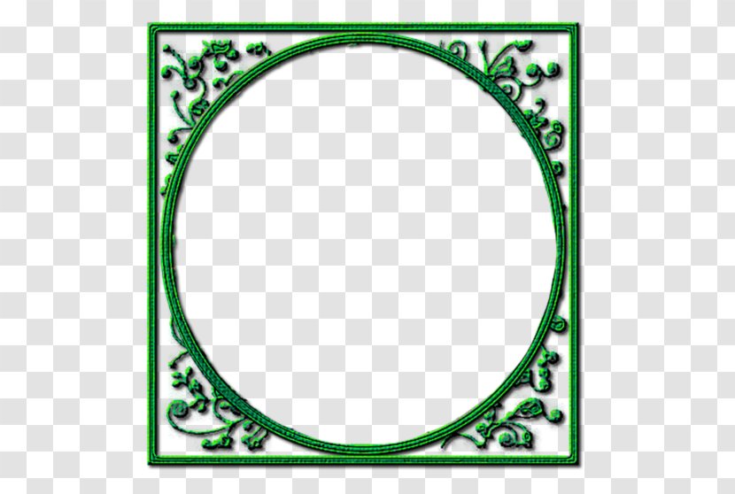 Picture Frames Leaf Circle Pattern Transparent PNG