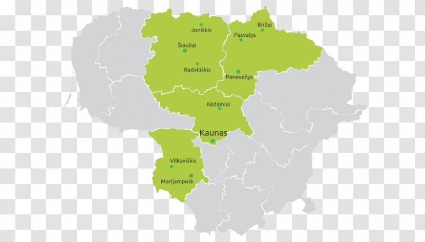 Dzūkija Lithuania Minor Aukštaitija Suvalkija Samogitia - Map Transparent PNG
