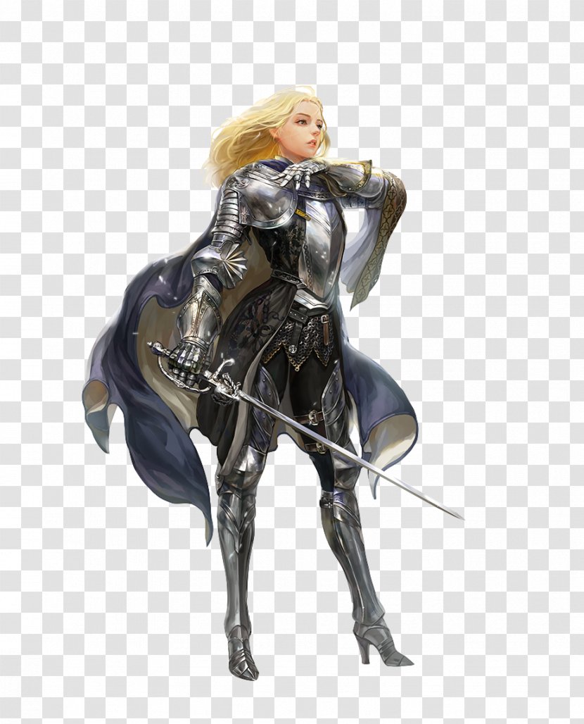 Knight Art Plate Armour Squire Concept - Figurine Transparent PNG
