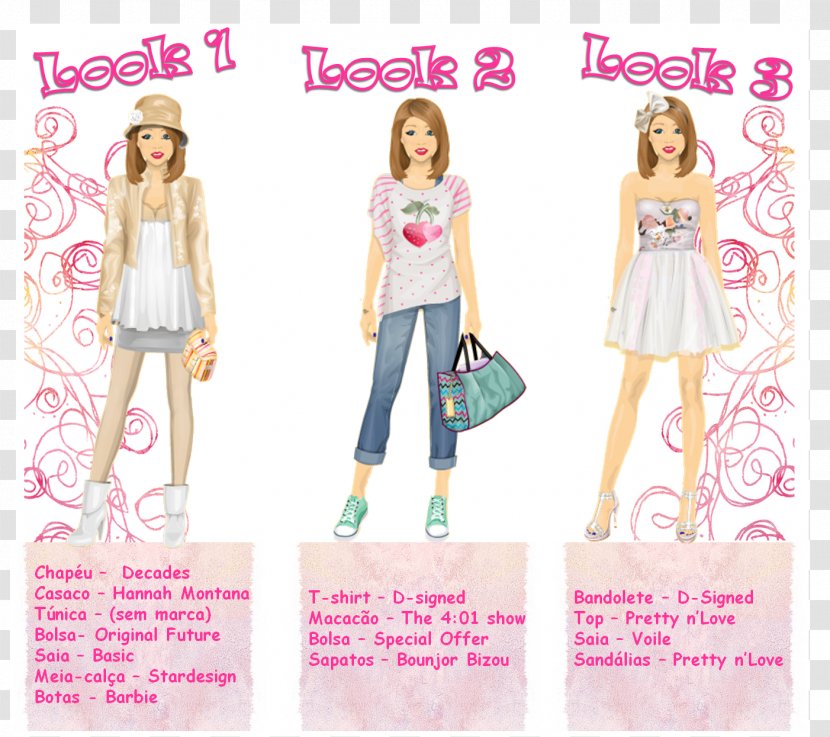 Barbie Fashion Design Pink M Transparent PNG