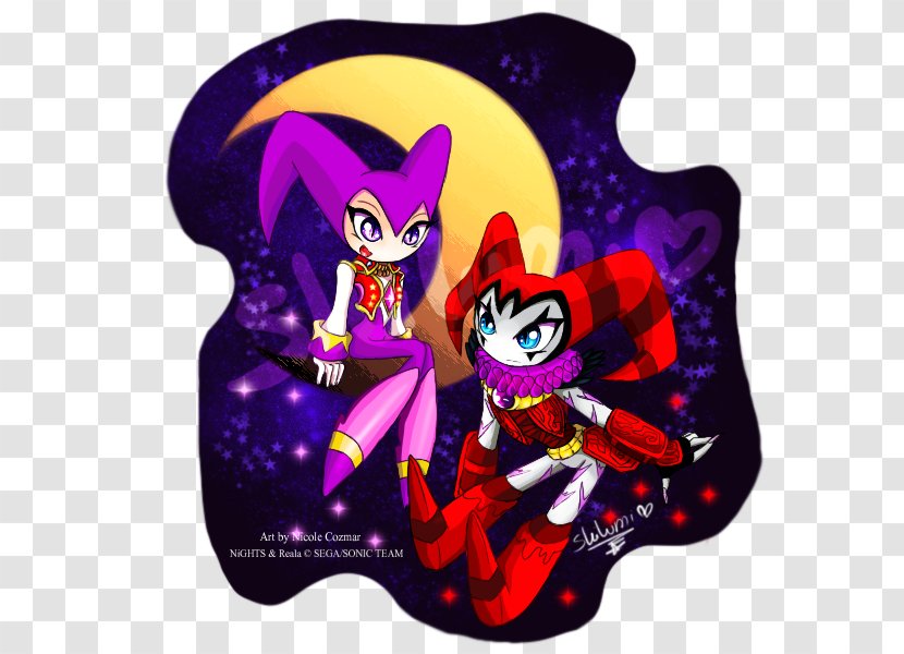 Nights Into Dreams Reala DeviantArt Drawing - Game Transparent PNG