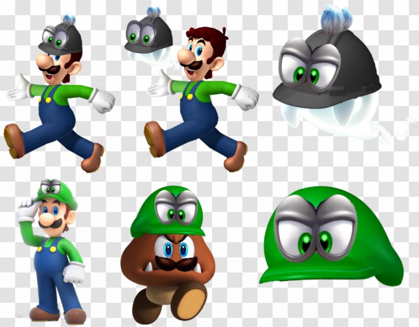 Luigi Super Mario Bros. Odyssey Sunshine - Character Transparent PNG
