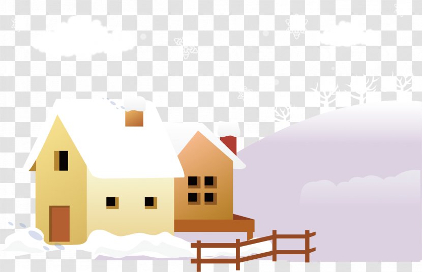 Snow Winter - Energy - Housing Material Warm Transparent PNG