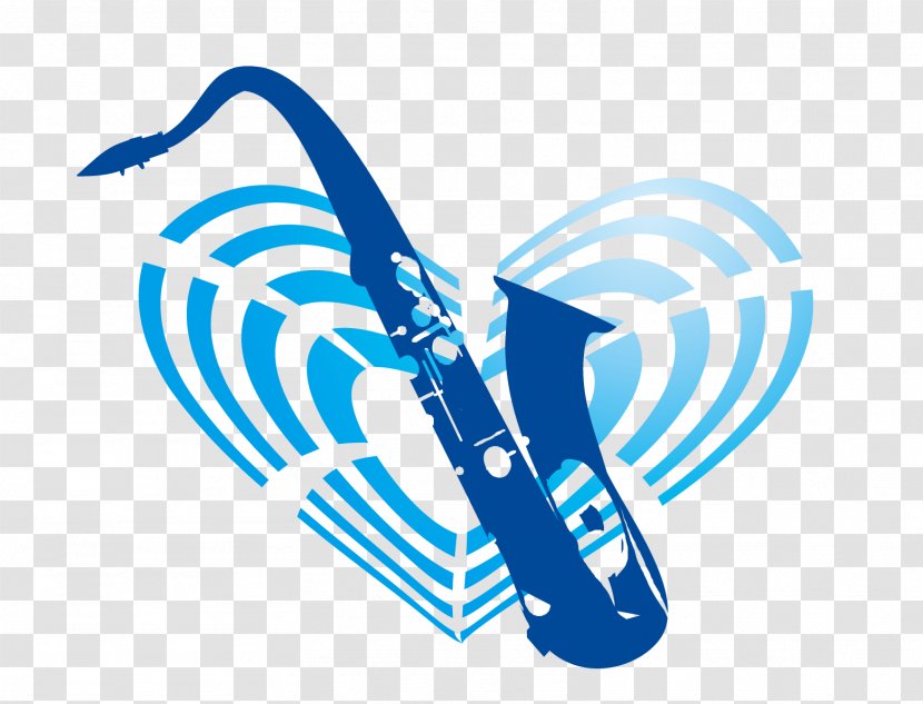 Musical Note Logo - Flower - Saxophone Transparent PNG