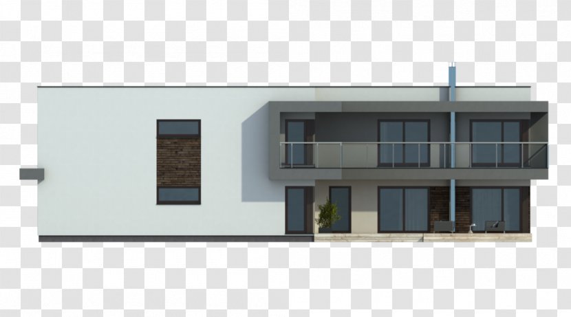 Housing House Single-family Detached Home Property - Elevation Transparent PNG