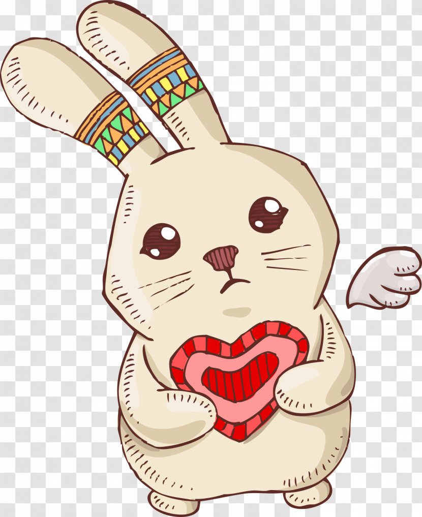 Bugs Bunny Easter Dorayaki Rabbit - Watercolor - Love Angel Cartoon Transparent PNG