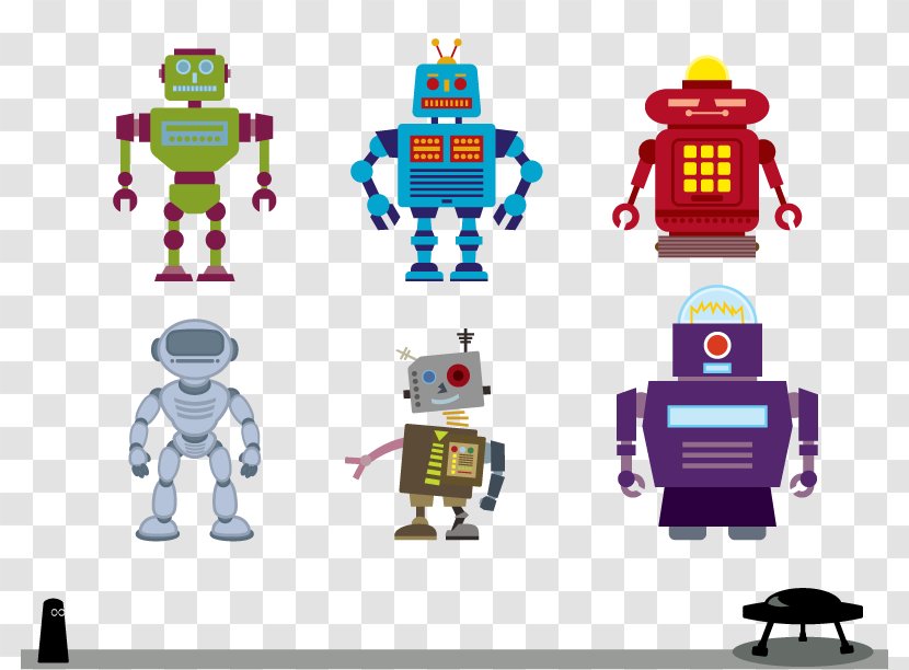 Robot Adobe Illustrator Illustration - Technology - Vector Transparent PNG