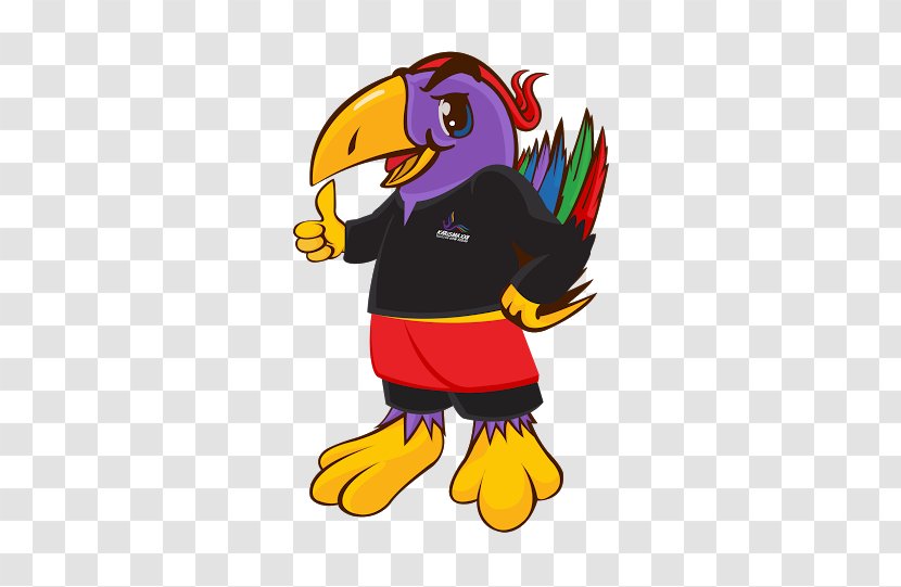 Volleyball Mascot Sepak Takraw Sport - Flightless Bird Transparent PNG