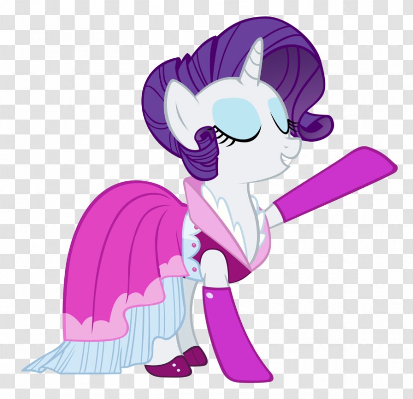 Rarity My Little Pony Dress DeviantArt - Watercolor - Loving Vector Transparent PNG