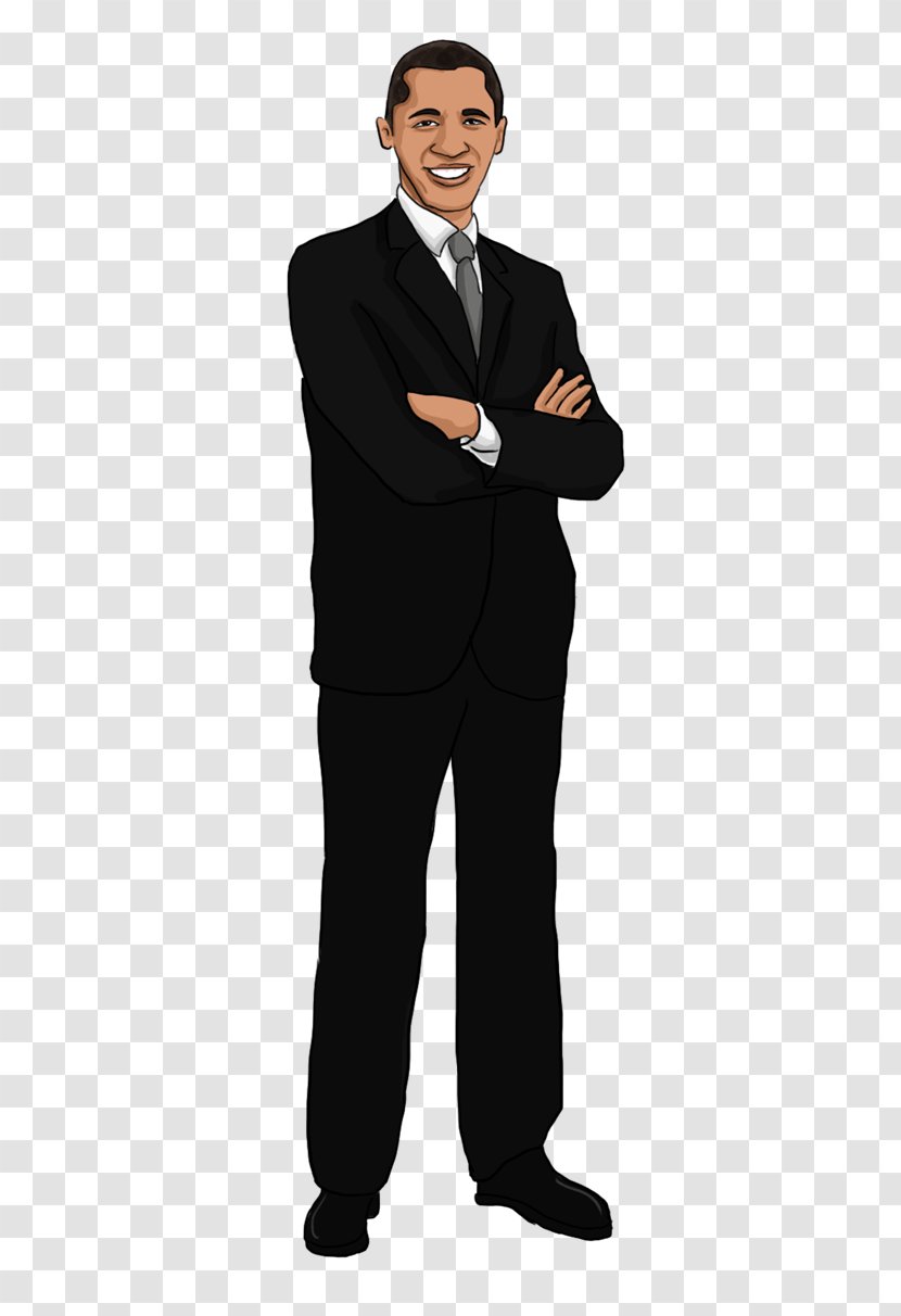 Barack Obama President Of The United States Clip Art - White Collar Worker Transparent PNG