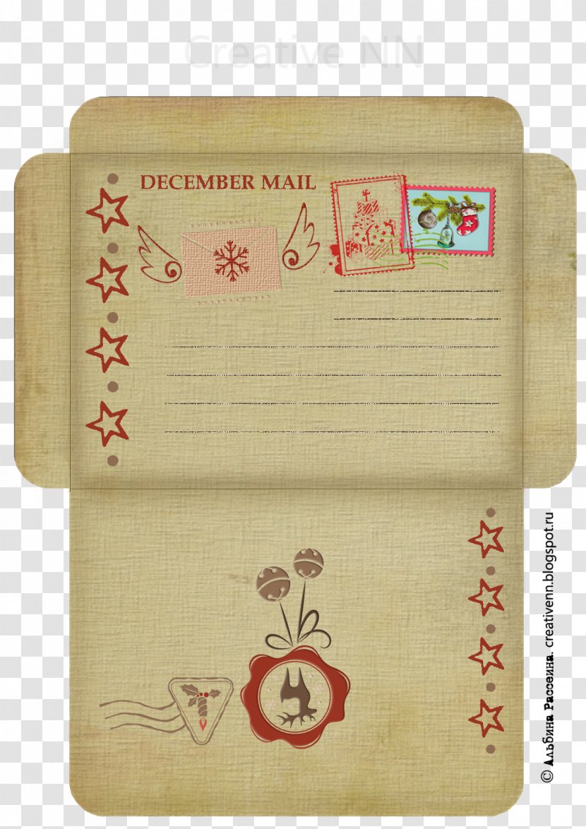 Wedding Invitation Paper Envelope Scrapbooking Mail - Post Card Transparent PNG