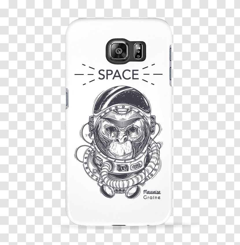 T-shirt Sticker Chimpanzee Paper Drawing - Printed Tshirt Transparent PNG