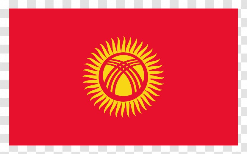 Flag Of Kyrgyzstan Kazakhstan Denmark - Text Transparent PNG