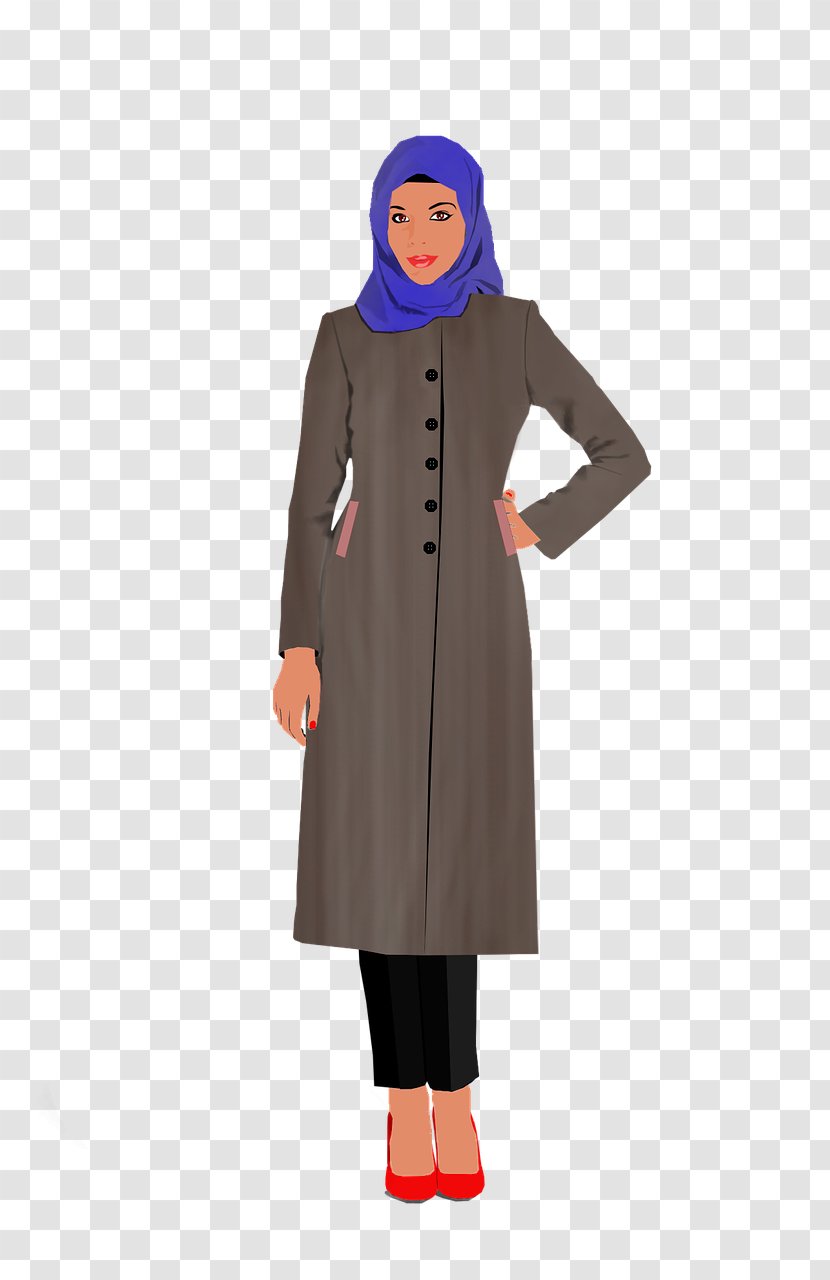 Islam Muslim Woman Hijab Clip Art Transparent PNG