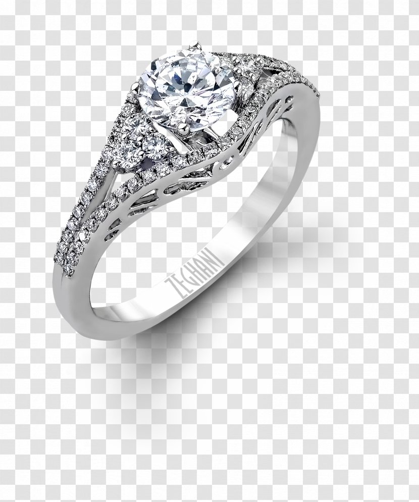 Wedding Ring The Diamond Factory Of Ann Arbor Sapphire - Silver Transparent PNG