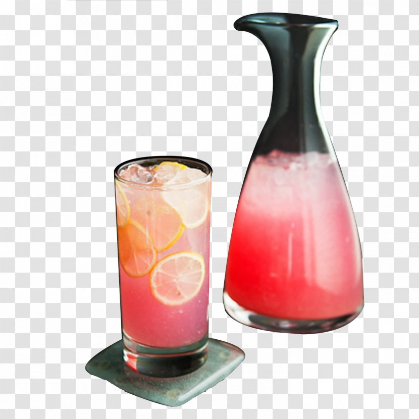 Lemonade Lavender Water - Non Alcoholic Beverage Transparent PNG