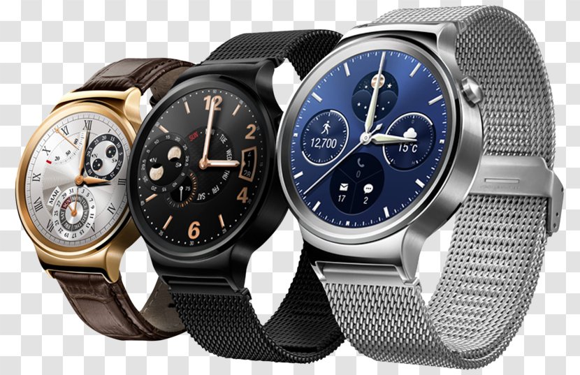 Huawei Watch Smartwatch Stainless Steel Wear OS Transparent PNG