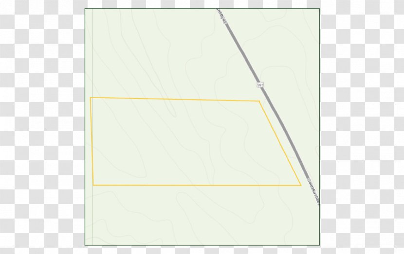 Paper Line Angle - Yellow Transparent PNG