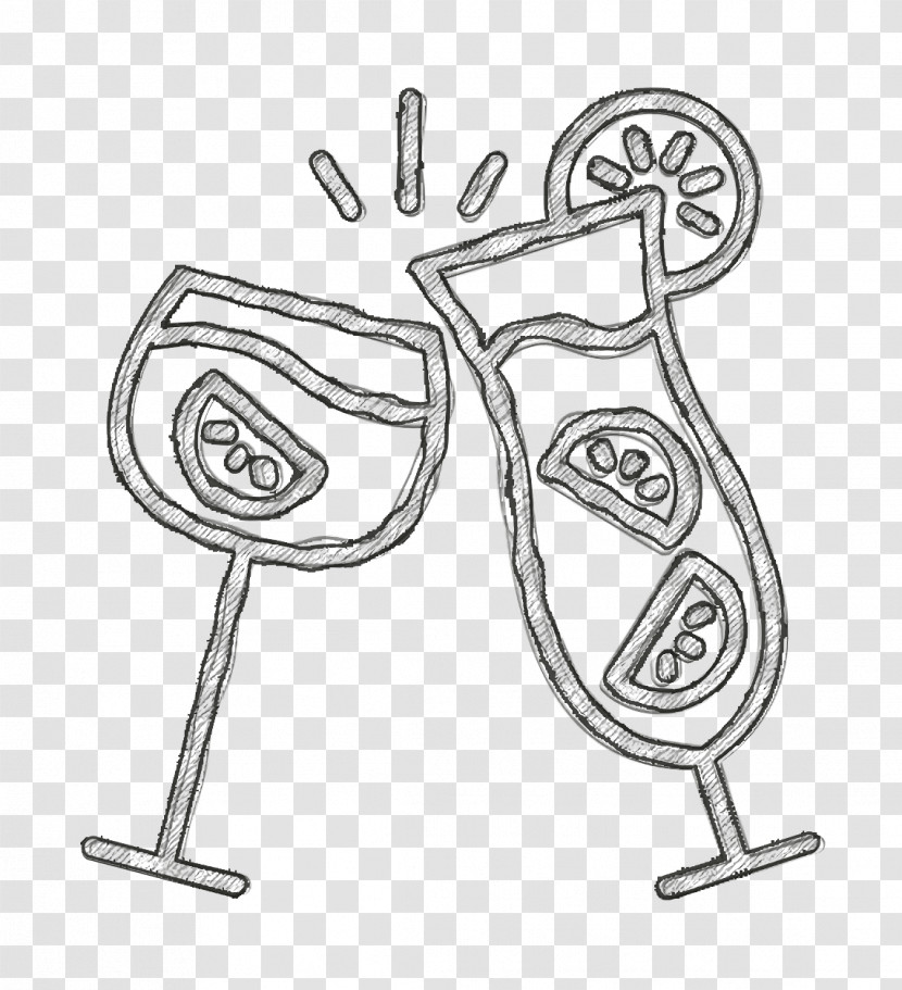 Cocktail Icon New Years Eve Icon Transparent PNG
