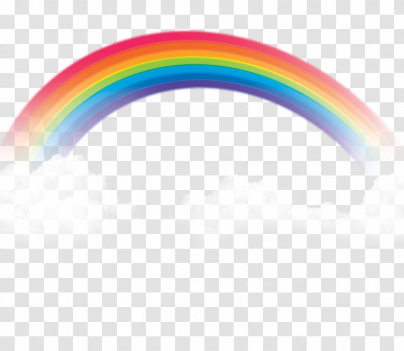 Rainbow Download - Computer Transparent PNG