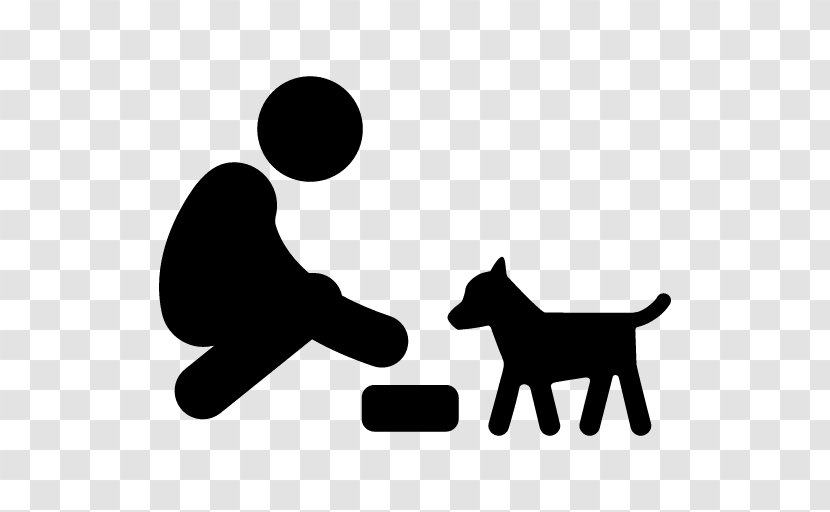 Dog Pet Sitting Cat - Human Behavior Transparent PNG
