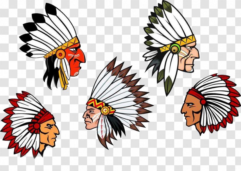 Native American Mascot Controversy Americans In The United States War Bonnet Tribal Chief - Art - Aboriginal Avatar Transparent PNG