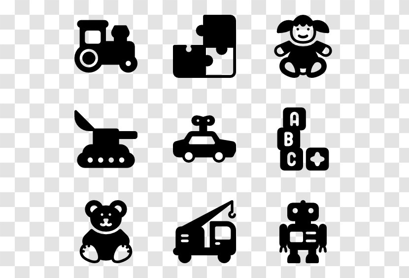 Play Toys - Symbol - Monochrome Photography Transparent PNG