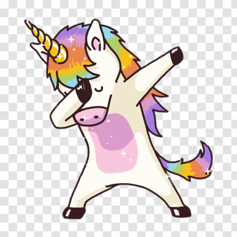 T-shirt Dab Unicorn Image - Dabbing Mens Tank Top - Unicornio Sign Transparent PNG