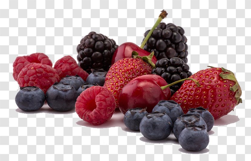 Smoothie Fruit Healthy Diet Berry - Eating - Blueberries Raspberries Strawberries Transparent PNG