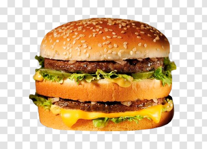 McDonald's Big Mac Hamburger Burger King Beef Transparent PNG