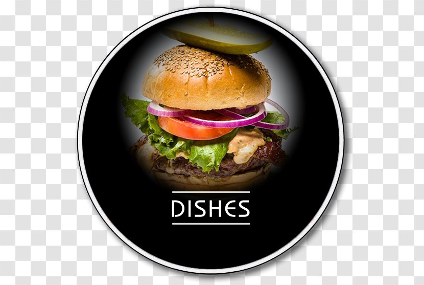 Cheeseburger Slider Buffalo Burger Breakfast Sandwich Veggie - Garage Grill And Fuel Bar - Food Plates Transparent PNG