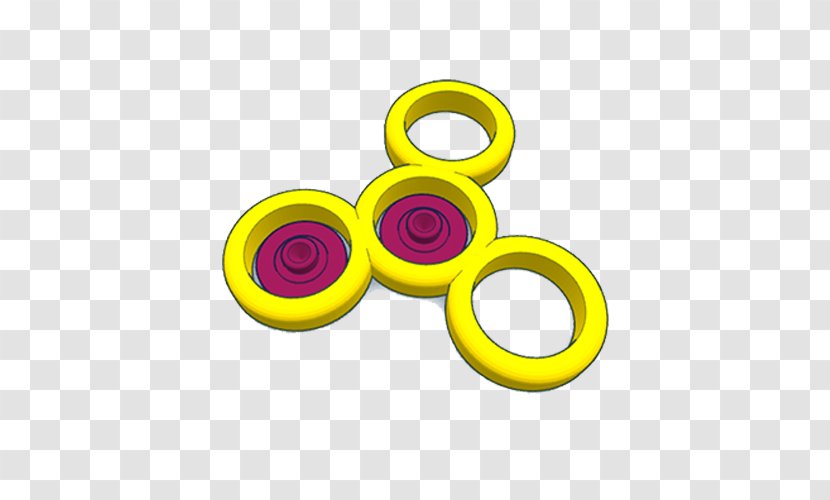 Fidget Spinner Fidgeting Autodesk 123D - 123d Transparent PNG