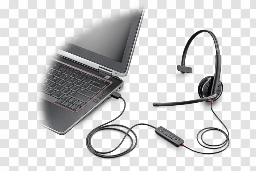 Plantronics Blackwire 320 310/320 USB Headset - C325m - Wireless Headsets For Computers Transparent PNG