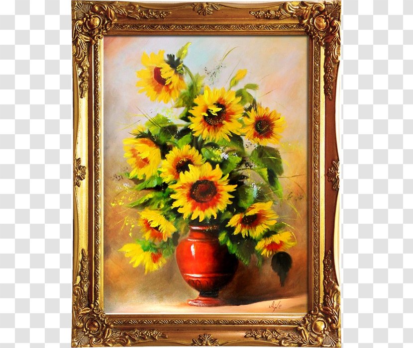 Still Life Photography Sunflowers Flower Bouquet - Gustav Klimt Transparent PNG