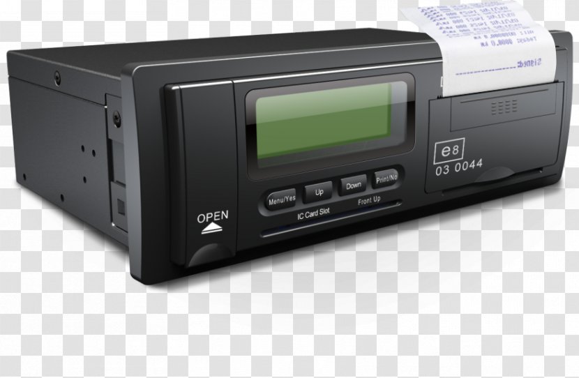 Bus Car Digital Tachograph On-board Diagnostics - Global Positioning System Transparent PNG