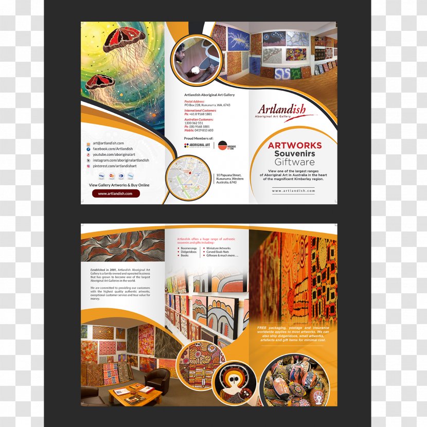 Advertising Graphic Design Brochure - Orange - Unique Flyer Transparent PNG