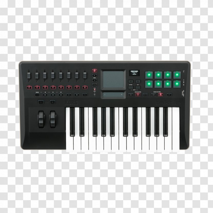 Korg Triton Taktile MIDI Controllers PadKontrol Keyboard - Tree - Musical Instruments Transparent PNG