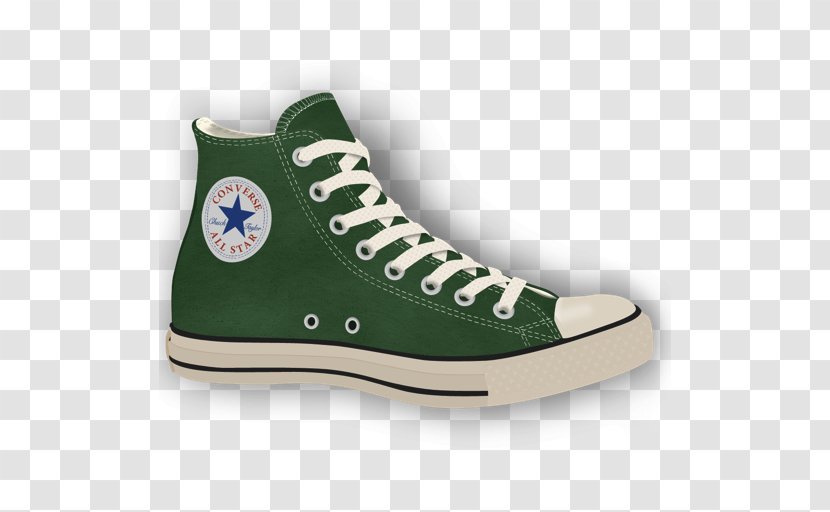 Chuck Taylor All-Stars Converse High-top Sneakers Shoe - Fashion - Green Drop Transparent PNG